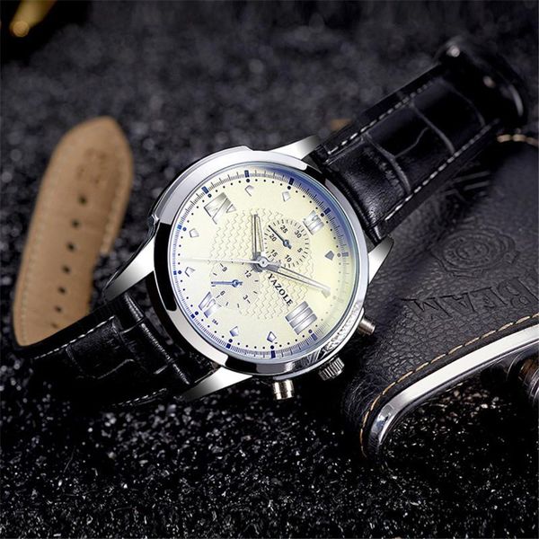 wristwatches yazole business quartz watch mens watches stainless steel diver males geneva clock relogio masculino yd384, Slivery;brown
wristwatches yazole business quartz watch mens watches stainless steel diver males geneva clock relogio masculino yd384, Slivery;brown