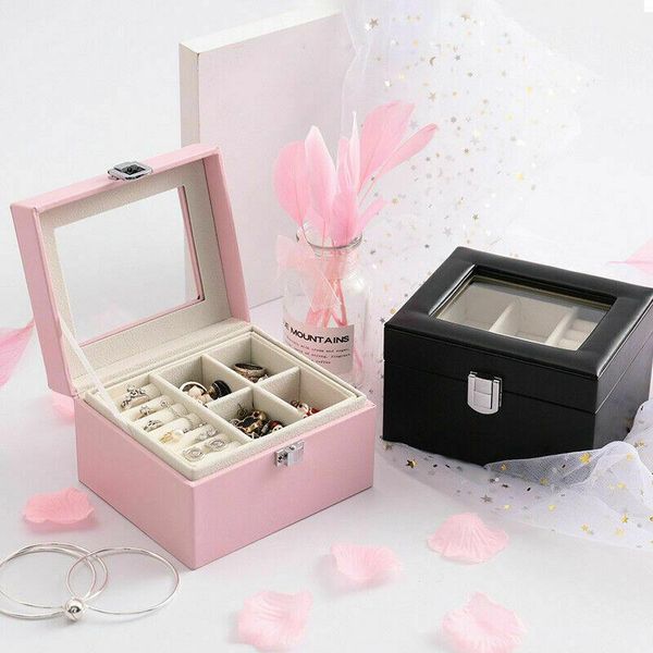 women's portable casual travel jewelry box organizer pu jewellery ornaments necklace rings case storage cosmetic bags & cases
women's portable casual travel jewelry box organizer pu jewellery ornaments necklace rings case storage cosmetic bags & cases