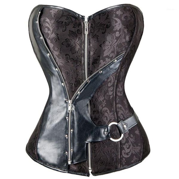 bustiers & corsets steampunk corset leather belt metal ring plus size s-6xl pirate overbust gothic gorset zipper jacquard basque top, Black;white
bustiers & corsets steampunk corset leather belt metal ring plus size s-6xl pirate overbust gothic gorset zipper jacquard basque top, Black;white