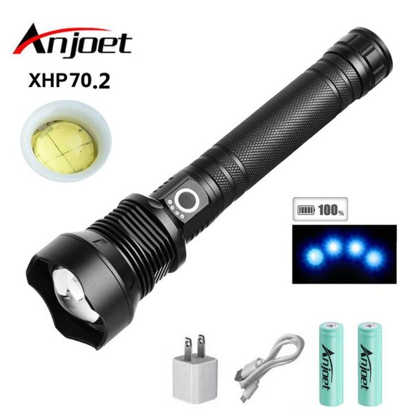 anjoet lamp xhp70.2 powerful usb zoom led torch lantern 18650 or 26650 battery camping, outdoor flashlights torches
anjoet lamp xhp70.2 powerful usb zoom led torch lantern 18650 or 26650 battery camping, outdoor flashlights torches