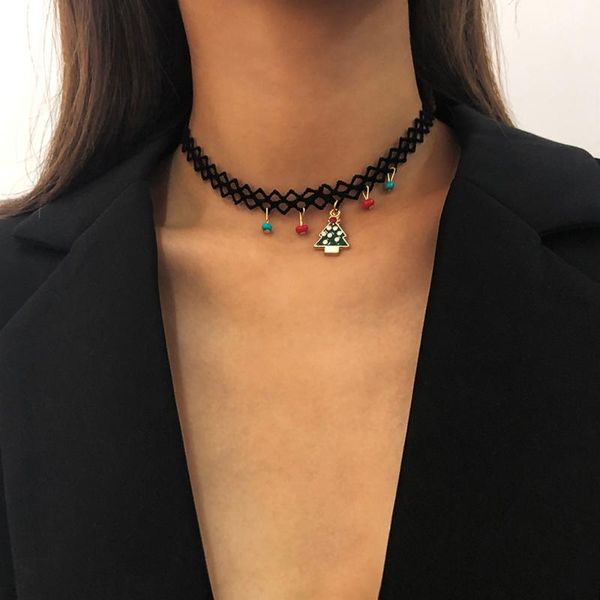 lalynnly fashion women necklace santa claus tree elk pendant alloy drop oil lace cartoon neck jewelry gifts necklaces, Silver
lalynnly fashion women necklace santa claus tree elk pendant alloy drop oil lace cartoon neck jewelry gifts necklaces, Silver