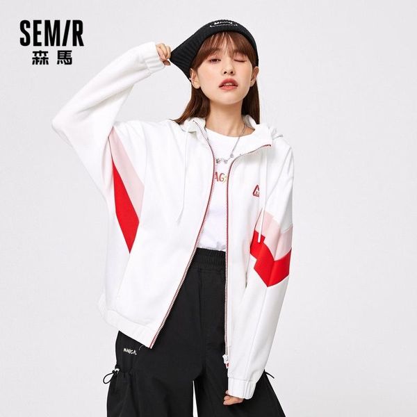 jacket women spring 2021 loose hooded contrast printing design sense sports trendy clothes women's jackets, Black;brown
jacket women spring 2021 loose hooded contrast printing design sense sports trendy clothes women's jackets, Black;brown