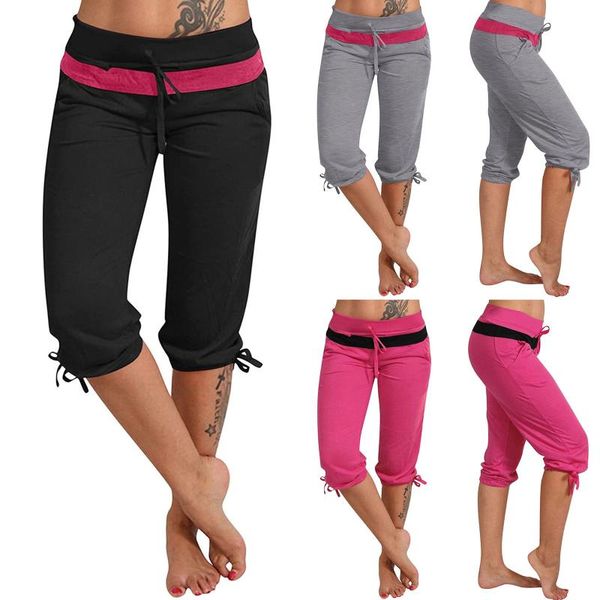 women's pants & capris women's slim drawstring pocket leisure time trousers ladies sports running fitness 2021 gift for females, Black;white
women's pants & capris women's slim drawstring pocket leisure time trousers ladies sports running fitness 2021 gift for females, Black;white