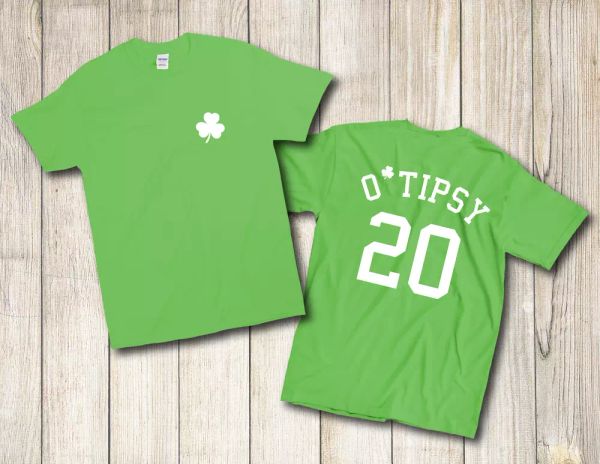 o tipsy funny st patricks day clover jersey green white t-shirt, White;black
o tipsy funny st patricks day clover jersey green white t-shirt, White;black