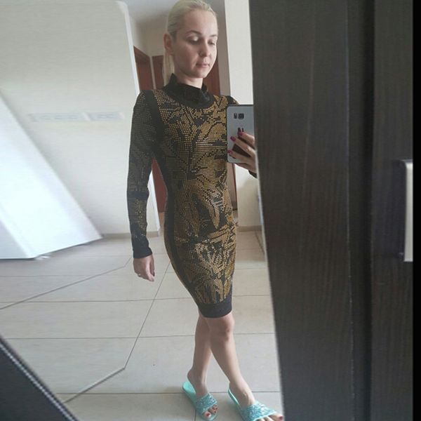 casual dresses female dress with a turtleneck, long sleeve, black and gold, stretchable beads, sheath kjf9, Black;gray
casual dresses female dress with a turtleneck, long sleeve, black and gold, stretchable beads, sheath kjf9, Black;gray