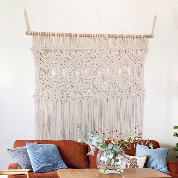 tapestries 100x110cm hand-woven big hanging tassel tapestry sofa background nordic art wall for living room home decor
tapestries 100x110cm hand-woven big hanging tassel tapestry sofa background nordic art wall for living room home decor