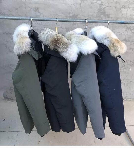mens real wolf coyote fur duck down thick winter coat canada usa style chateau parka keep warm -30 degree waterproof jacket, Black
mens real wolf coyote fur duck down thick winter coat canada usa style chateau parka keep warm -30 degree waterproof jacket, Black