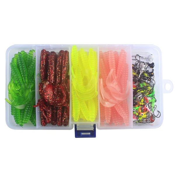 fishing accessories maggot soft lure baits four colors smell worms glow shrimps lures for ocean river
fishing accessories maggot soft lure baits four colors smell worms glow shrimps lures for ocean river