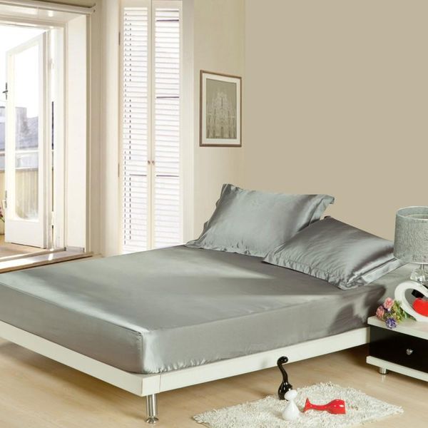 sheets & sets 1pc soft solid color satin silk fitted sheet with elastic band bed cover (no cases)full queen king size drop
sheets & sets 1pc soft solid color satin silk fitted sheet with elastic band bed cover (no cases)full queen king size drop
