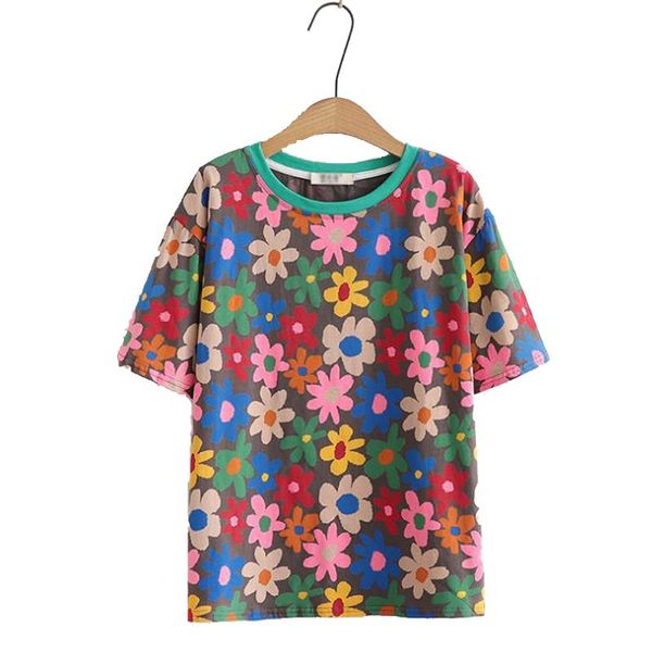 women's t-shirt 2021 harajuku t-shirts women vintage flower printing plus size o-neck short sleeve summer mujer camisetas, White
women's t-shirt 2021 harajuku t-shirts women vintage flower printing plus size o-neck short sleeve summer mujer camisetas, White