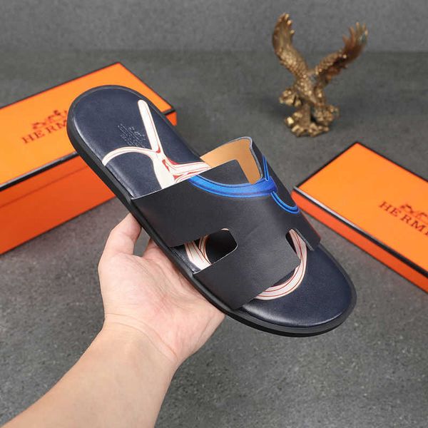 sandals slippersm73d pean sandals, breathable beach trend, leather men's slippers, large anti slip leather flip flop in summer sandluxu, Black
sandals slippersm73d pean sandals, breathable beach trend, leather men's slippers, large anti slip leather flip flop in summer sandluxu, Black