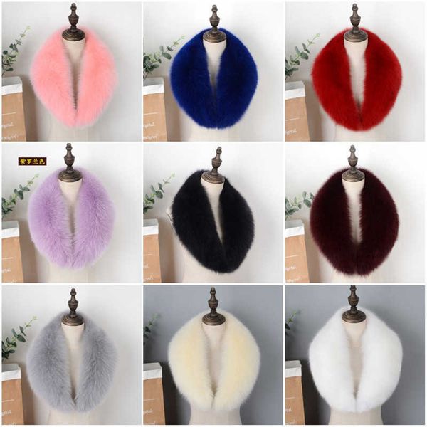 winter real fox fur collar scarf multicolor fur decoration shawl coat fur collar h0923, Silver
winter real fox fur collar scarf multicolor fur decoration shawl coat fur collar h0923, Silver