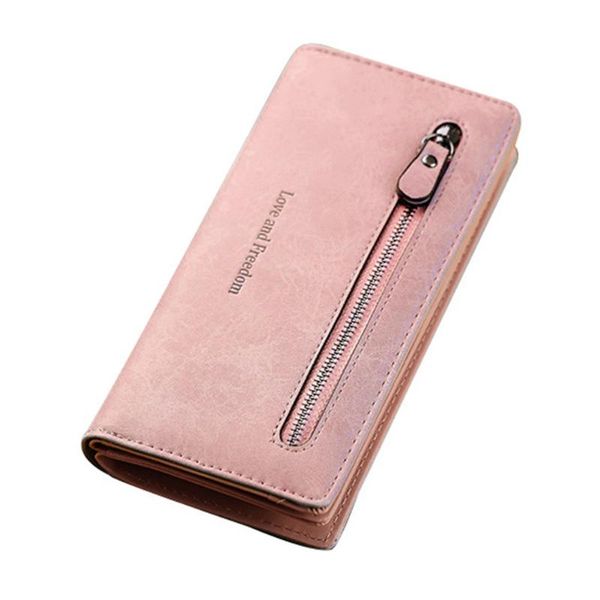 wallets 2021 fashion wristband women long clutch wallet leather zipper large capacity female purse lady purses phone pocket, Red;black
wallets 2021 fashion wristband women long clutch wallet leather zipper large capacity female purse lady purses phone pocket, Red;black