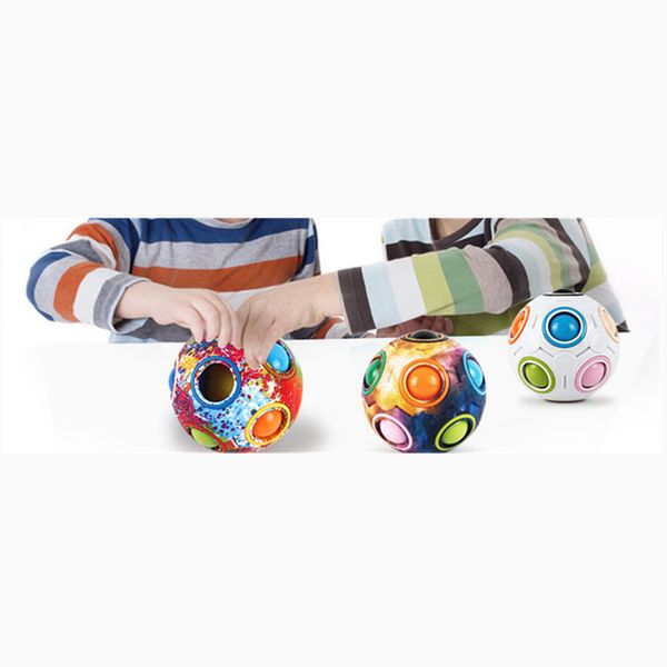 DHL Creative Spheric Magic Rainbow Ball Plastic Puzzle Children Educational Learning Twist Fidget Toys For Kids W234
DHL Creative Spheric Magic Rainbow Ball Plastic Puzzle Children Educational Learning Twist Fidget Toys For Kids W234