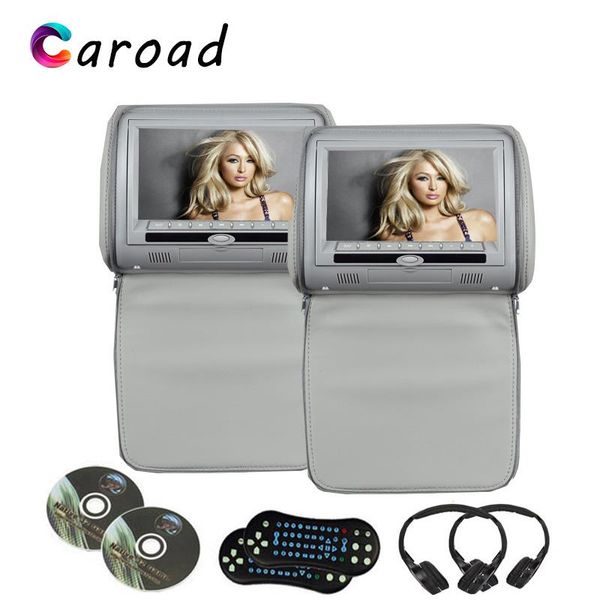 car video caroad 2pcs 9 inch headrest dvd player monitor digital screen with usb/sd/ir/fm transmitter/speaker/game remote control
car video caroad 2pcs 9 inch headrest dvd player monitor digital screen with usb/sd/ir/fm transmitter/speaker/game remote control