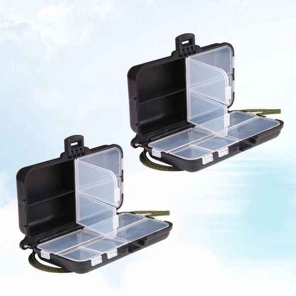 2pcs practical fishing tackle box portable lure hook baits storage bait organizer case for outdoor outside accessories
2pcs practical fishing tackle box portable lure hook baits storage bait organizer case for outdoor outside accessories