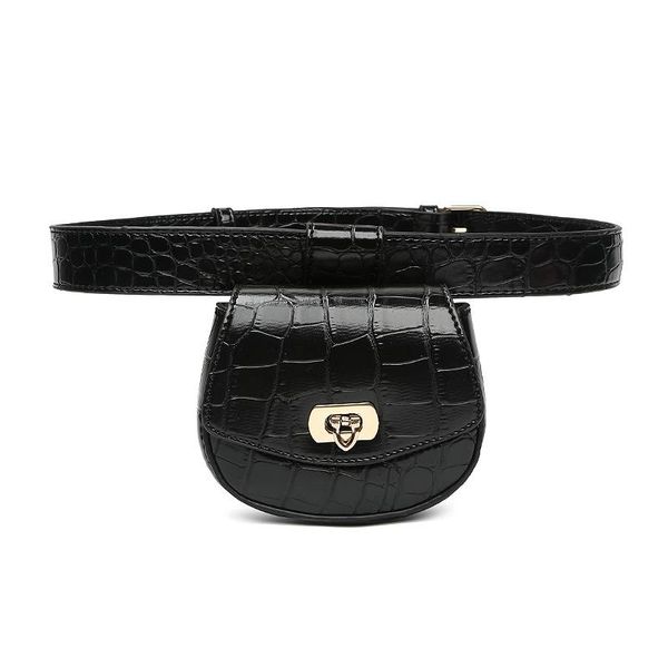 crocodile pattern lock removable solid color small fanny packs fashion leather women's waist bags casual female belt bag
crocodile pattern lock removable solid color small fanny packs fashion leather women's waist bags casual female belt bag