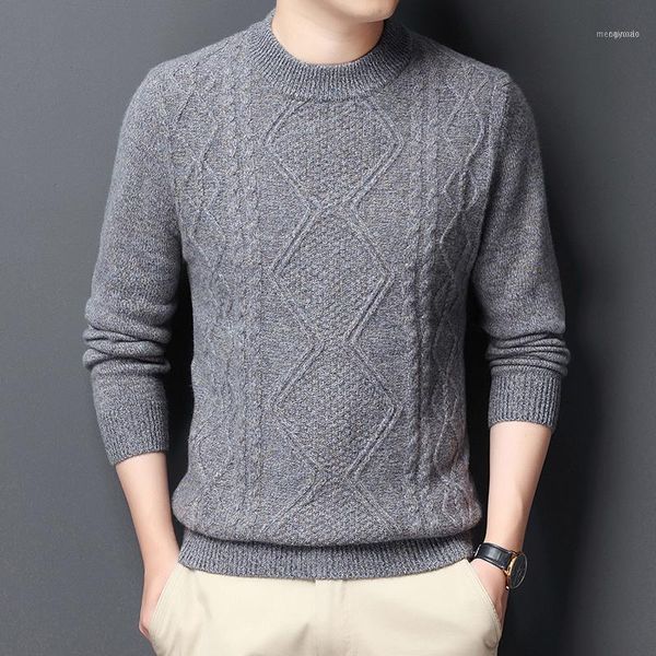 men's sweaters 100% merino wool thick warm winter o-neck sweater men streetwear fashion casual cashmere pullover1, White;black
men's sweaters 100% merino wool thick warm winter o-neck sweater men streetwear fashion casual cashmere pullover1, White;black