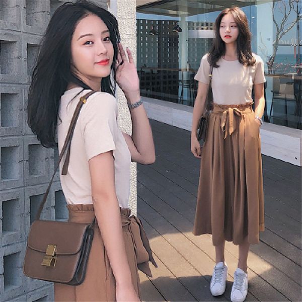 skirt wide legs mid-calf women with short and two parts pants set casual clothes plus size 4xl f1052 92q4, Black
skirt wide legs mid-calf women with short and two parts pants set casual clothes plus size 4xl f1052 92q4, Black