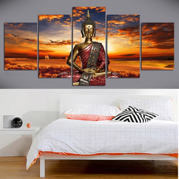 5 pieces abstract sunset sea buddha print painting decoration home wall pictures for kitchen no frame
5 pieces abstract sunset sea buddha print painting decoration home wall pictures for kitchen no frame