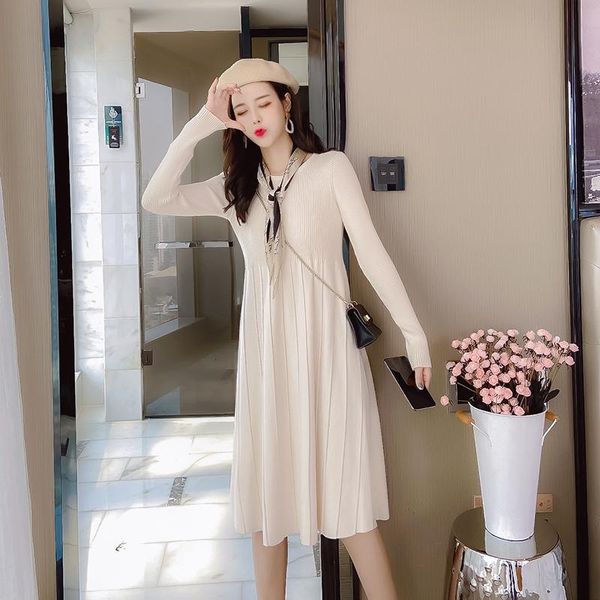 casual dresses coigarsam full sleeve women dress winter knitting solid o-neck red apricot 8428, Black;gray
casual dresses coigarsam full sleeve women dress winter knitting solid o-neck red apricot 8428, Black;gray