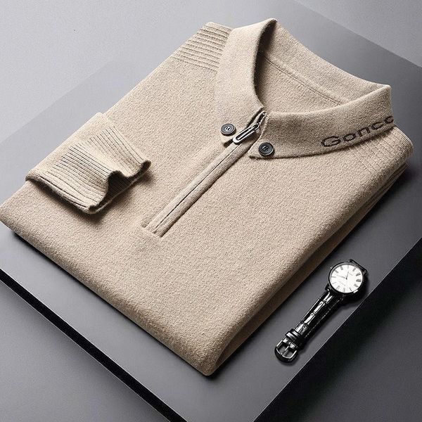 men's sweaters autumn winter zipper pullover man lapel buttons sweater pulls park knitwear male clothe 2021 men's, White;black
men's sweaters autumn winter zipper pullover man lapel buttons sweater pulls park knitwear male clothe 2021 men's, White;black