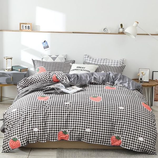 bedding sets fashionable cute black and white square set king full single family size bed sheet pillowcase & duvet cover
bedding sets fashionable cute black and white square set king full single family size bed sheet pillowcase & duvet cover