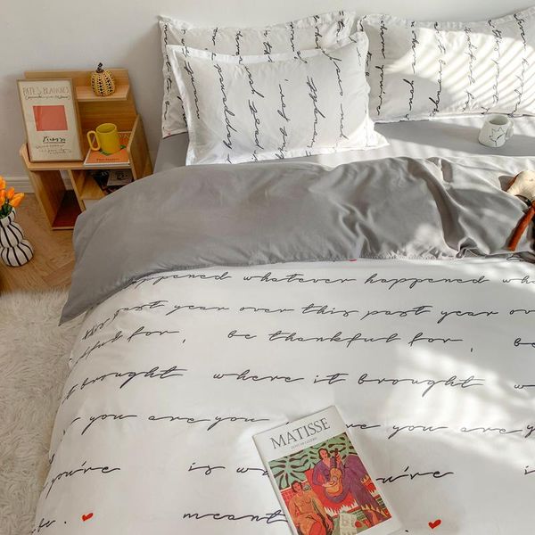 bedding sets home textile love letter duvet cover pillow case bed sheet ab side quilt boy kid teen girl linens set king
bedding sets home textile love letter duvet cover pillow case bed sheet ab side quilt boy kid teen girl linens set king