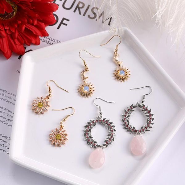 dangle & chandelier makersland sweet sunflower earrings women sun and moon elegant 2021 unique design girls gift jewelry, Silver
dangle & chandelier makersland sweet sunflower earrings women sun and moon elegant 2021 unique design girls gift jewelry, Silver