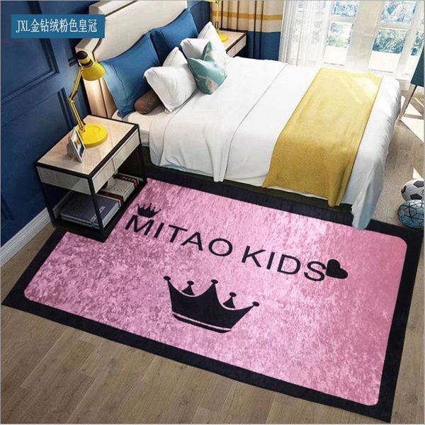 carpets diamond velvet carpet printing living room cartoon rug pink anti-slip for bed crown bedroom decor
carpets diamond velvet carpet printing living room cartoon rug pink anti-slip for bed crown bedroom decor