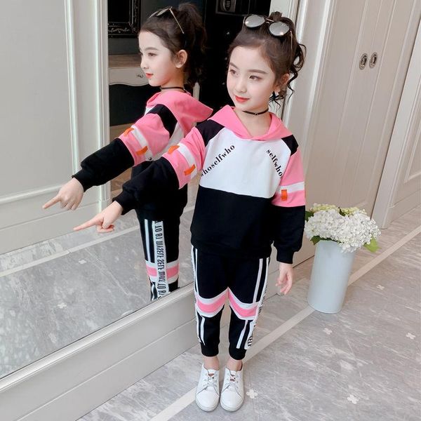 clothing sets 2021 autumn winter girls splice clothes tracksuit striped hoodie t shirt + side-stripe leggings pants 4 5 6 7 8 9 10 12 years, White
clothing sets 2021 autumn winter girls splice clothes tracksuit striped hoodie t shirt + side-stripe leggings pants 4 5 6 7 8 9 10 12 years, White