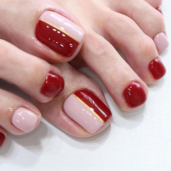 false nails 2021 ins summer's latest color matching wine red powder wearing manicure nail patch toenail piece, Red;gold
false nails 2021 ins summer's latest color matching wine red powder wearing manicure nail patch toenail piece, Red;gold