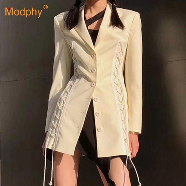 autumn women blazer dress fashion lapel long sleeve reflective tie lace-up single breasted bodycon party vestidos casual dresses, Black;gray
autumn women blazer dress fashion lapel long sleeve reflective tie lace-up single breasted bodycon party vestidos casual dresses, Black;gray