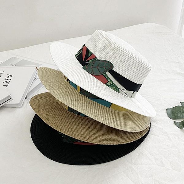 style straw hat women's flat brim outdoor leisure sun seaside sunshade beach wide hats, Blue;gray
style straw hat women's flat brim outdoor leisure sun seaside sunshade beach wide hats, Blue;gray