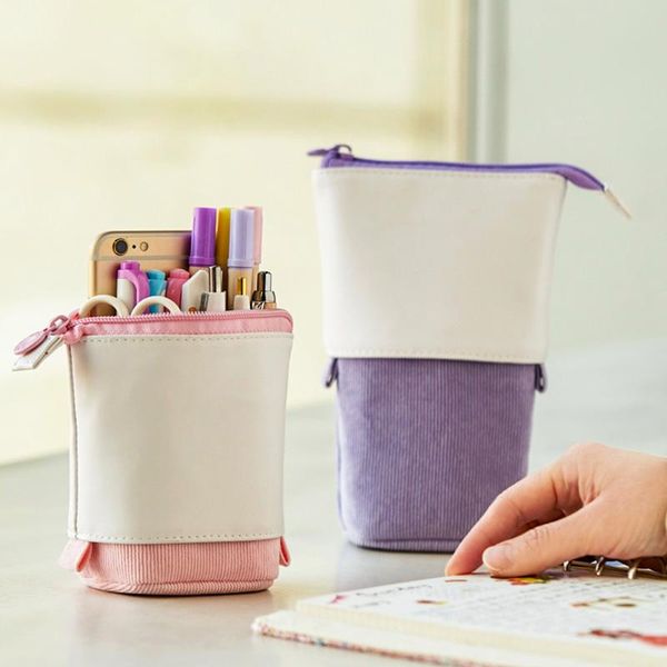 storage bags creative retractable pencil case school stationery bag kawaii solid color pen cute holder gifts for kid
storage bags creative retractable pencil case school stationery bag kawaii solid color pen cute holder gifts for kid