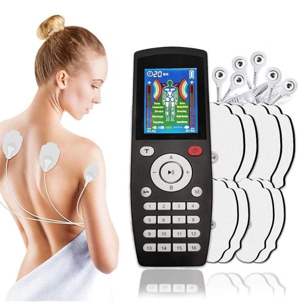 full body massager 16 modes tens acupuncture therapy 4 channel electric ems muscle stimulator pulse physiotherapy machine
full body massager 16 modes tens acupuncture therapy 4 channel electric ems muscle stimulator pulse physiotherapy machine