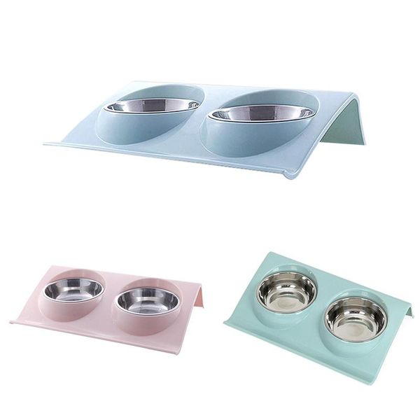 dog bowls & feeders stainless steel double pet water feeder for puppy cats pets supplies feeding dishes
dog bowls & feeders stainless steel double pet water feeder for puppy cats pets supplies feeding dishes