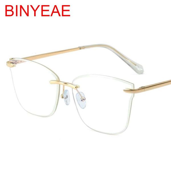 rimless eyeglasses frame cat eye blue light glasses women 2021 trendy optical clear lens spectacles fashion computer eyewear sunglasses fram, Black
rimless eyeglasses frame cat eye blue light glasses women 2021 trendy optical clear lens spectacles fashion computer eyewear sunglasses fram, Black