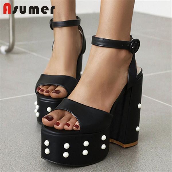 asumer 2021 super high heels platform sandals women shoes european style gladiator ankle buckle party ladies, Black
asumer 2021 super high heels platform sandals women shoes european style gladiator ankle buckle party ladies, Black