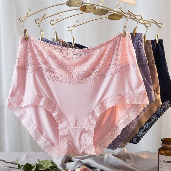 large high waist cotton underwear women's traceless lace stitching, abdomen and hip lifting briefs comfortable elastic, Black;pink
large high waist cotton underwear women's traceless lace stitching, abdomen and hip lifting briefs comfortable elastic, Black;pink