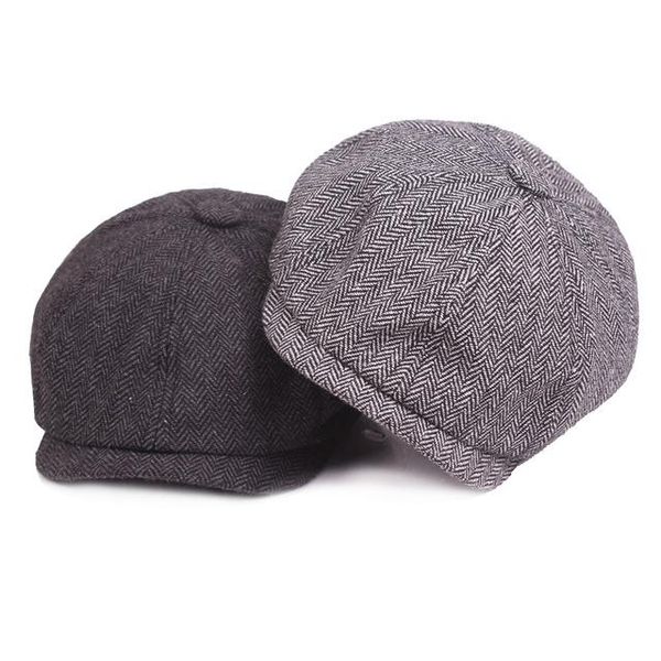 berets men's and women's daily children's hat general beret leisure sports sun striped british classic retro, Blue;gray
berets men's and women's daily children's hat general beret leisure sports sun striped british classic retro, Blue;gray