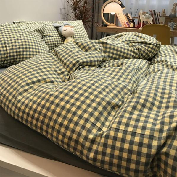 bedding sets classic yellow plaid geometric set,design cotton twin full king home textile bed sheet pillow case quilt cover
bedding sets classic yellow plaid geometric set,design cotton twin full king home textile bed sheet pillow case quilt cover