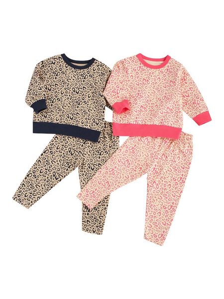 clothing sets 0-3y casual kid baby girl leopard print long sleeve sweatshirt long pants toddler tracksuit outfits set 2pcs, White
clothing sets 0-3y casual kid baby girl leopard print long sleeve sweatshirt long pants toddler tracksuit outfits set 2pcs, White