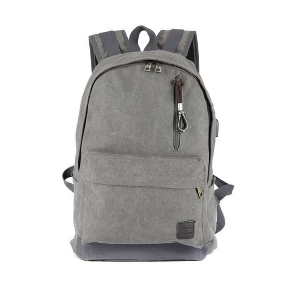 backpack fashion canvas with usb charging port multifunction compartment shoulder bag for travel
backpack fashion canvas with usb charging port multifunction compartment shoulder bag for travel