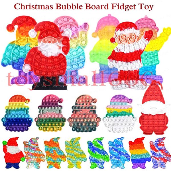 christmas decompression fidget toy sensory push bubble autism special needs squishy stress reliever rainbow funny anti-stress gift
christmas decompression fidget toy sensory push bubble autism special needs squishy stress reliever rainbow funny anti-stress gift