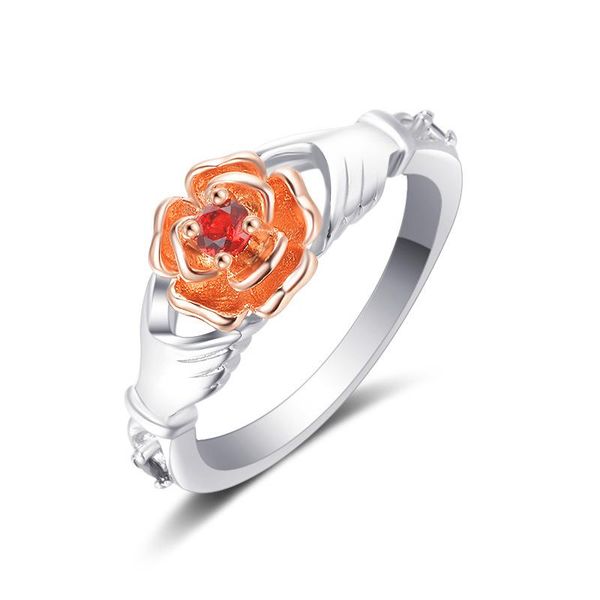 wedding rings hainon fashion red zircon rose flower silver color for women hand hold engagement ring female jewelry, Slivery;golden
wedding rings hainon fashion red zircon rose flower silver color for women hand hold engagement ring female jewelry, Slivery;golden