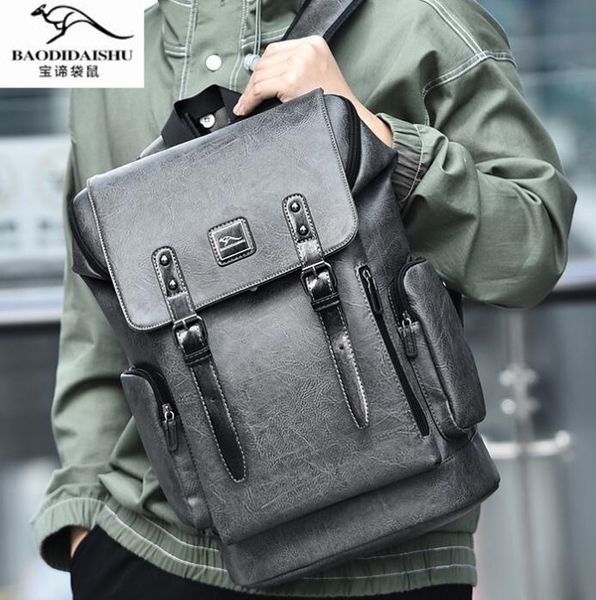 Wholesale brand backpacks outdoor sports and leisure backpack clamshell fashion handbag street trend solid color leather shoulder bags Joker grey men computer bag, Black-3004
Wholesale brand backpacks outdoor sports and leisure backpack clamshell fashion handbag street trend solid color leather shoulder bags Joker grey men computer bag, Black-3004