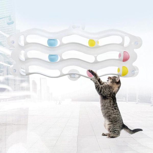 cat toys plastic kitten toy rolling ball windowsill sucker railway track pet products table tennis adsorption
cat toys plastic kitten toy rolling ball windowsill sucker railway track pet products table tennis adsorption