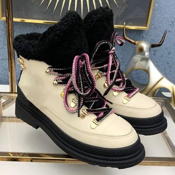 boots women fur flat woman shoes round toe casual ankle winter patchwork lace-up ladies leather, Black
boots women fur flat woman shoes round toe casual ankle winter patchwork lace-up ladies leather, Black