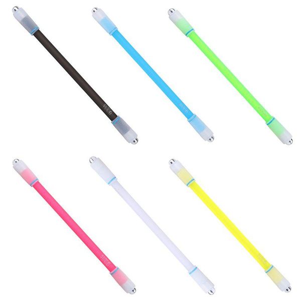 flash glow spinning rotating pen with led light play game for kids children students toy gel pens
flash glow spinning rotating pen with led light play game for kids children students toy gel pens